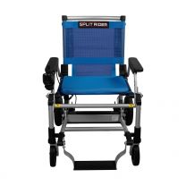Elektrische opvouwbare rolstoel SplitRider, blauw