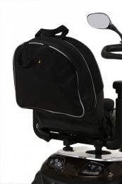 Scootmobieltas over rugleuning, zwart