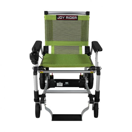 Elektrische opvouwbare rolstoel JoyRider, groen
