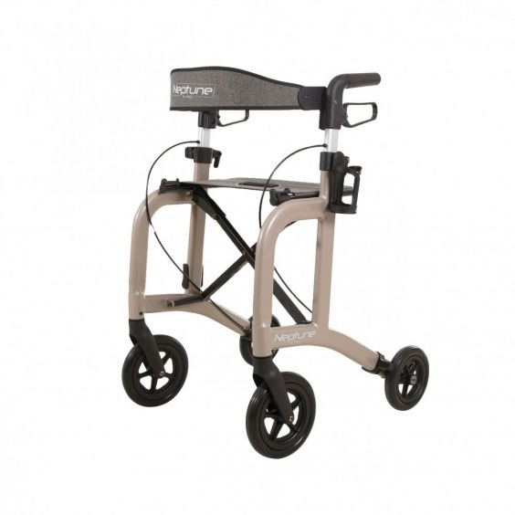 Rollator lichtgewicht Neptune, champagne