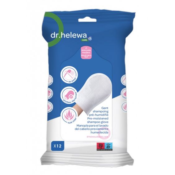 Dr Helewa Vochtige washandjes met beschermlaag - haar