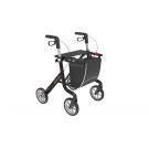Rehasense Rollator Streamer, soft banden, dichte tas